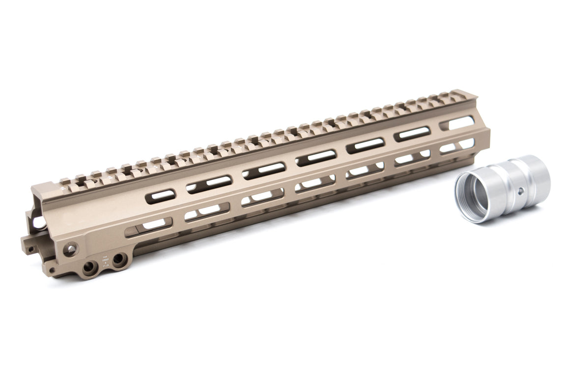 5KU 13 Inch MK8 Style Rail for AEG / MWS / WA GBB Spec ( Black / DDC )-DDC ( Desert Dirt Color )