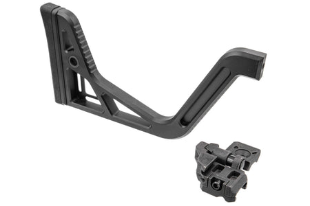 5KU Folding Visor Stock for MCX / M1913 20mm Rail ( Black )