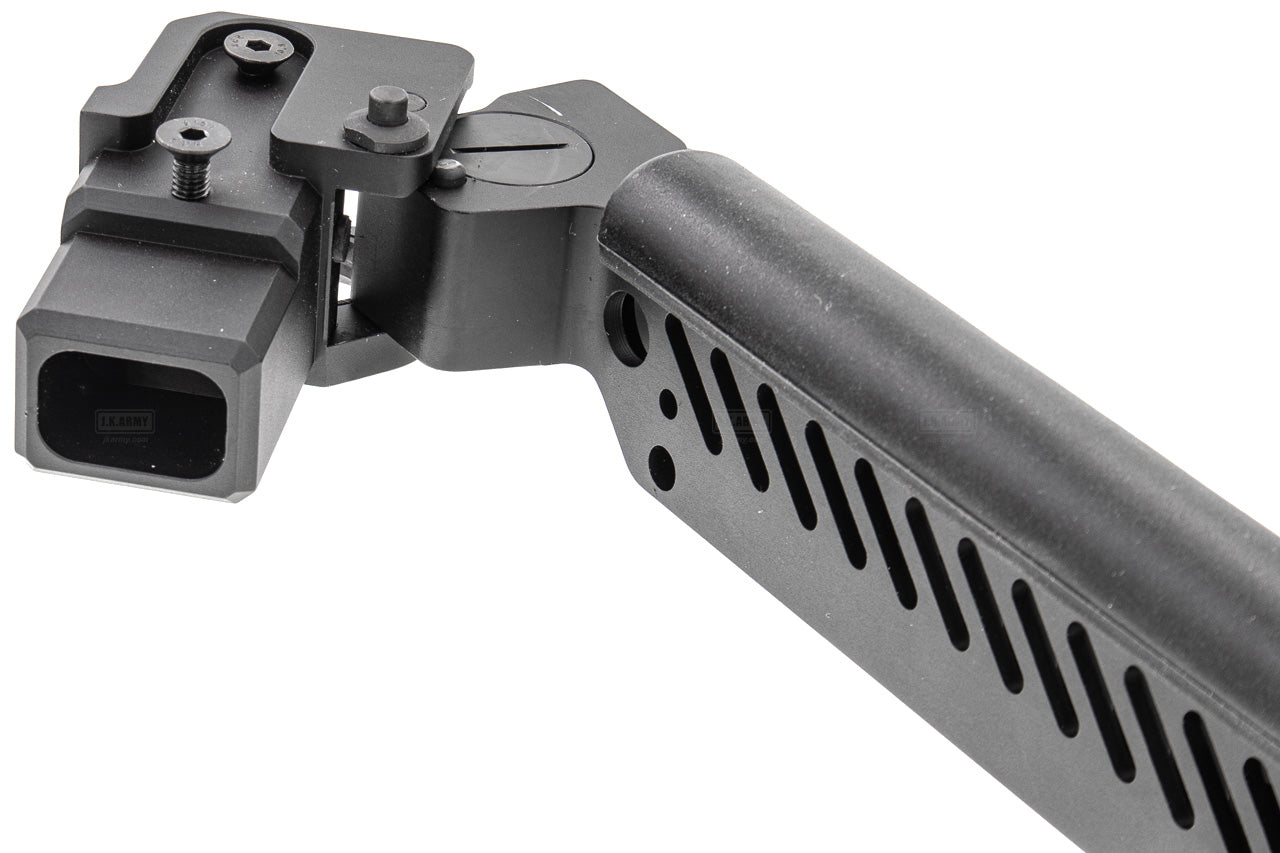 5KU PT-5 Side Folding Stock for GHK AKM GBBR Airsoft ( Black )