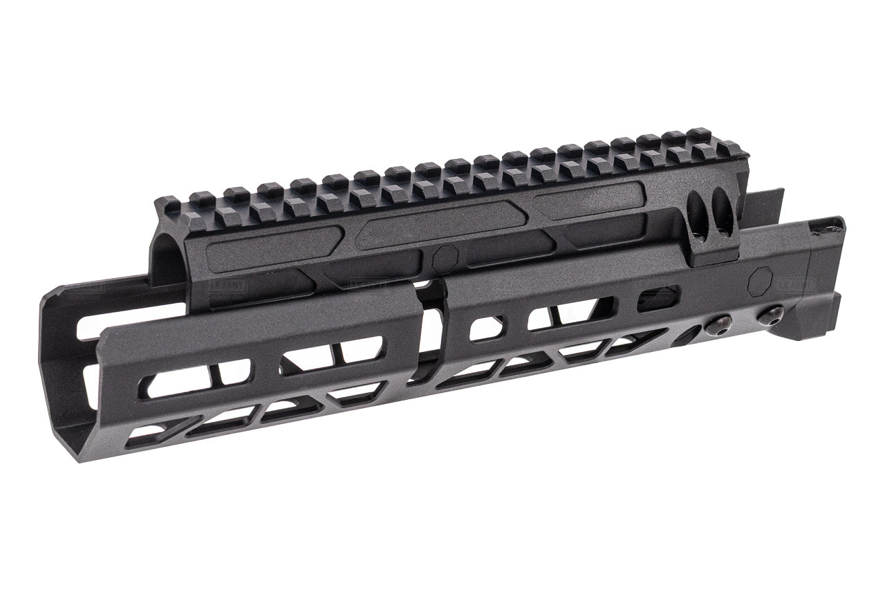 5KU CNC Aluminum JM Style 10.1" M-LOK Handguard For CYMA AKM AEG Rifle
