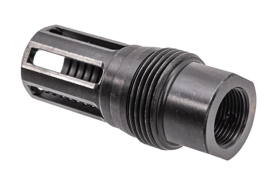 5KU Pig Pen Style 14mm CCW Steel Flash Hider