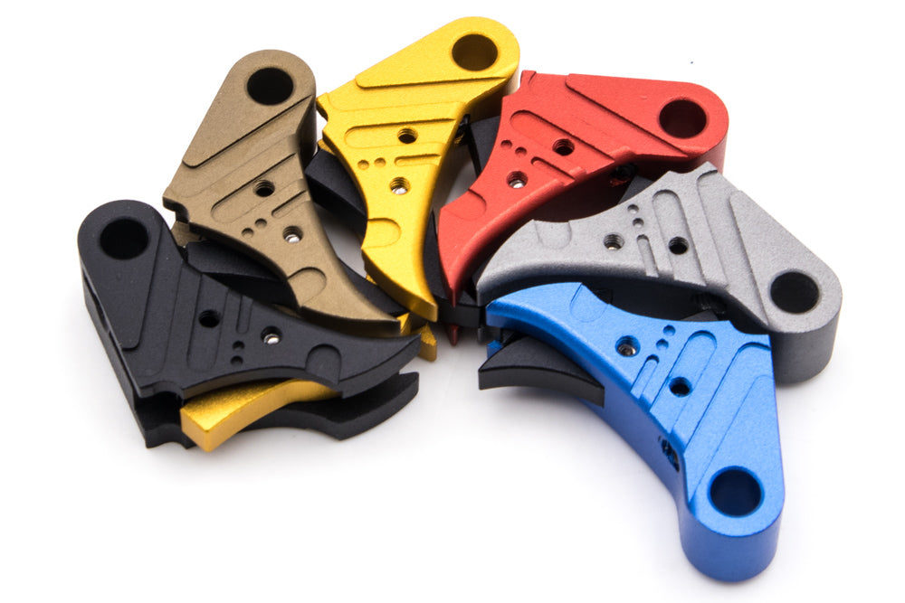5KU SSVI Style CNC Trigger for Tokyo Marui TM G Series ( G Model ) / AAP-01 Airsoft-Gold