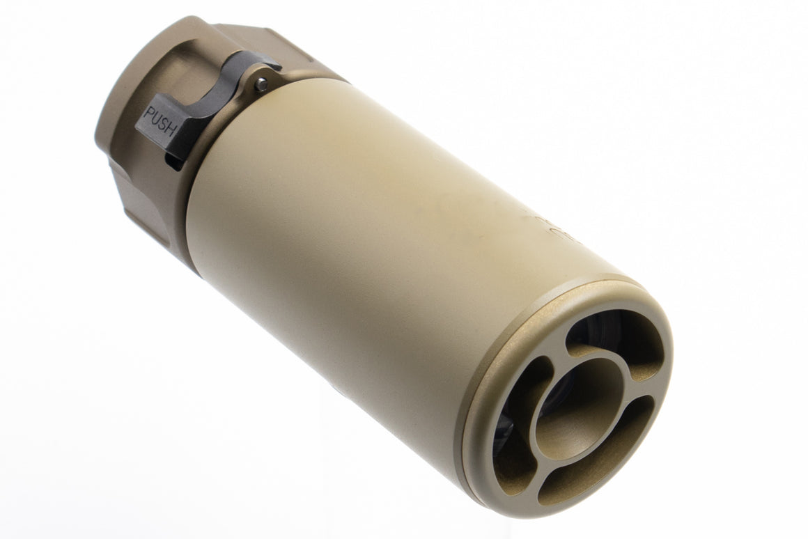 5KU Spitfire Tracer Warden Blast Diffuser with 4P Flash Hider - 14mm CCW-Tan