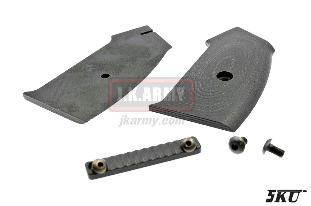 5KU CNC Moduler M4 GBB Grip Cover Set ( Type 2 )