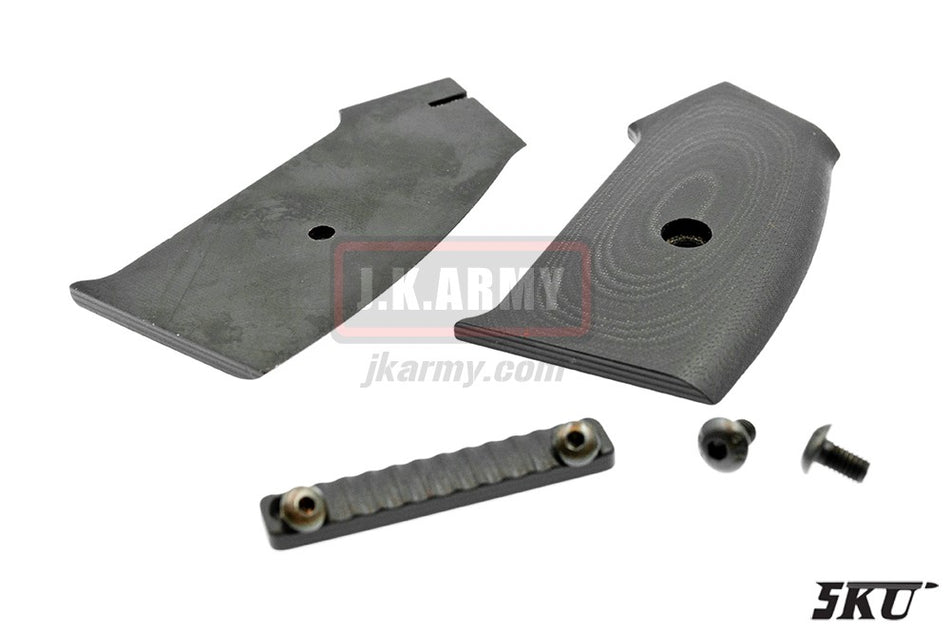 5KU CNC Moduler M4 GBB Grip Cover Set ( Type 2 )