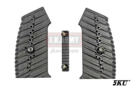 5KU CNC Moduler M4 GBB Grip Cover Set ( Type 3 )