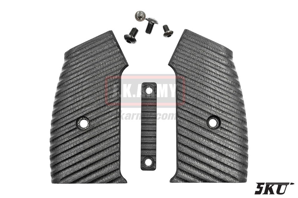 5KU CNC Moduler M4 GBB Grip Cover Set ( Type 4 )