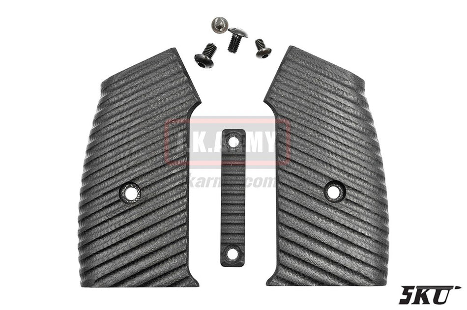 5KU CNC Moduler M4 GBB Grip Cover Set ( Type 4 )