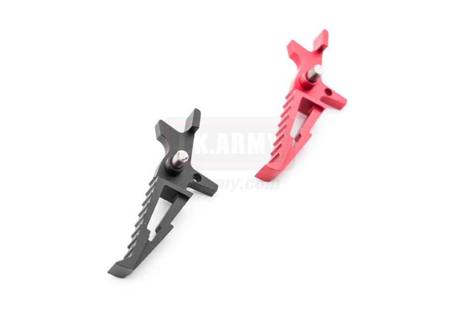 5KU CNC Trigger For AEG M4 / AR ( BK / RED )-Red