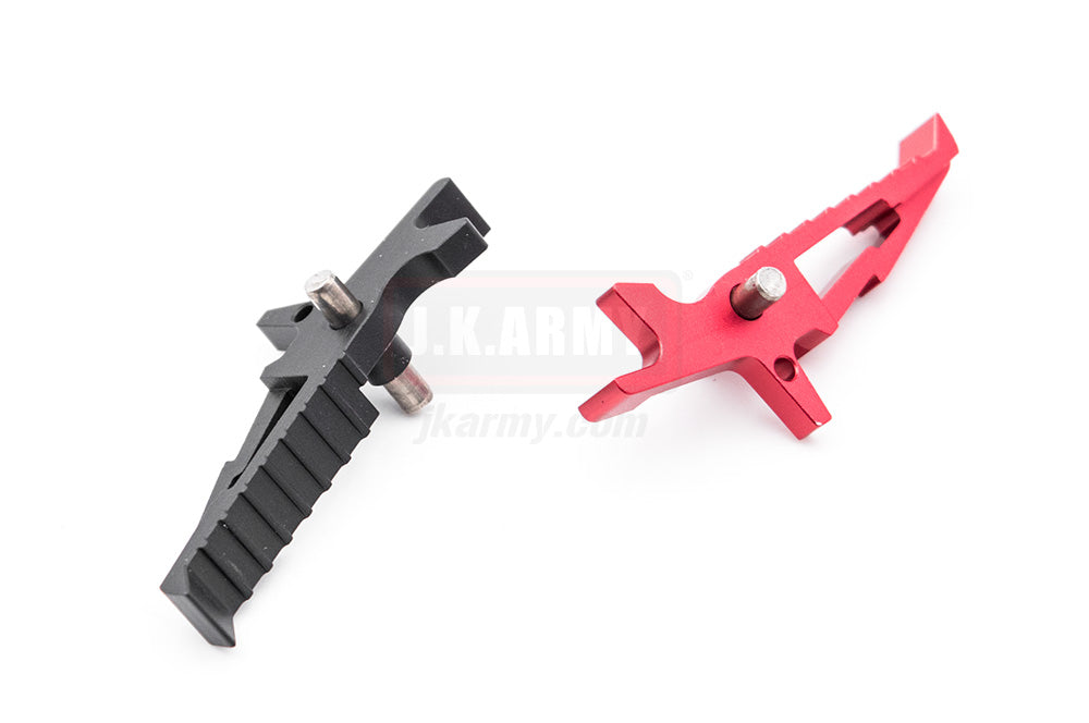 5KU CNC Trigger For AEG M4 / AR ( BK / RED )-Red