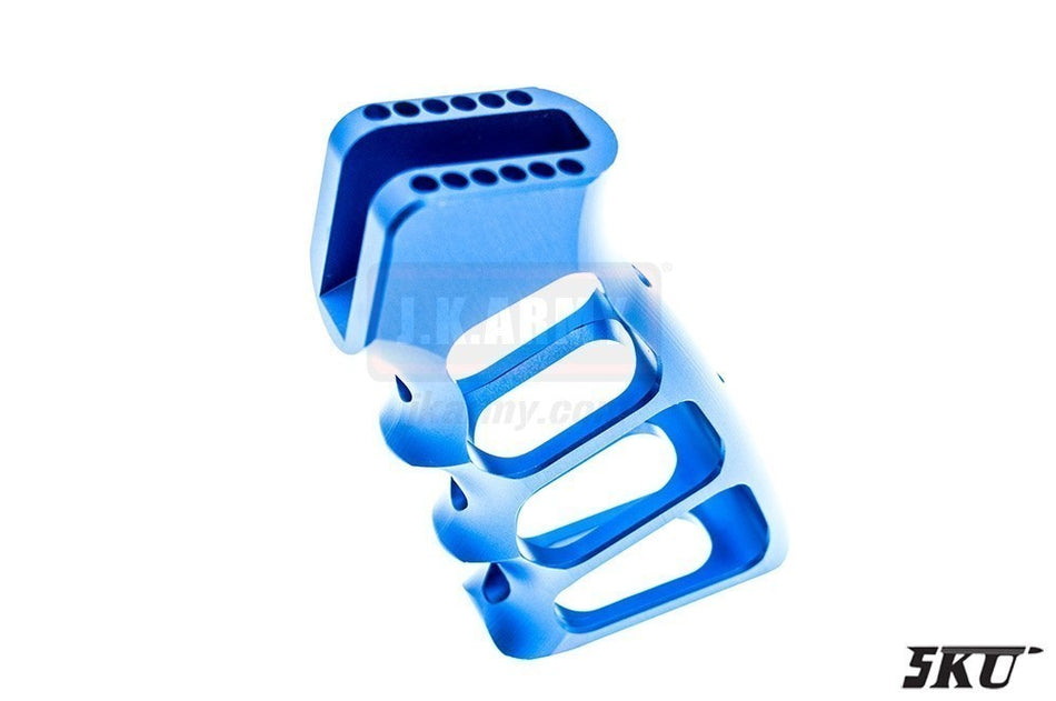 5KU CNC Skeletinized Grip ( Blue )
