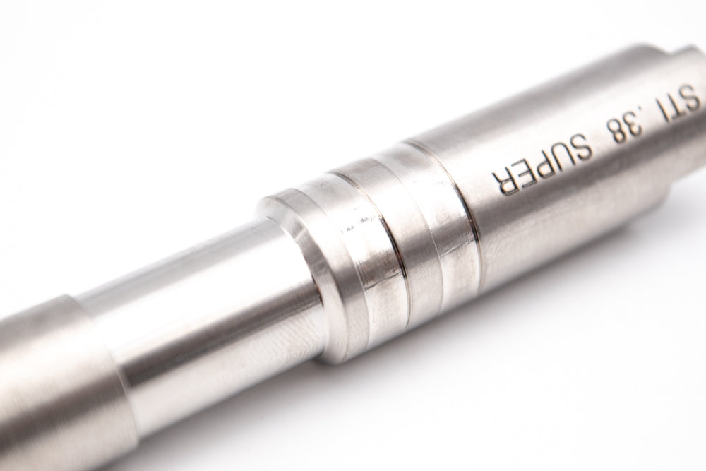 5KU 5 Inch Comp Ready Steel Outer Barrel for Hi-Capa ( STI .38 Super ) ( Silver )