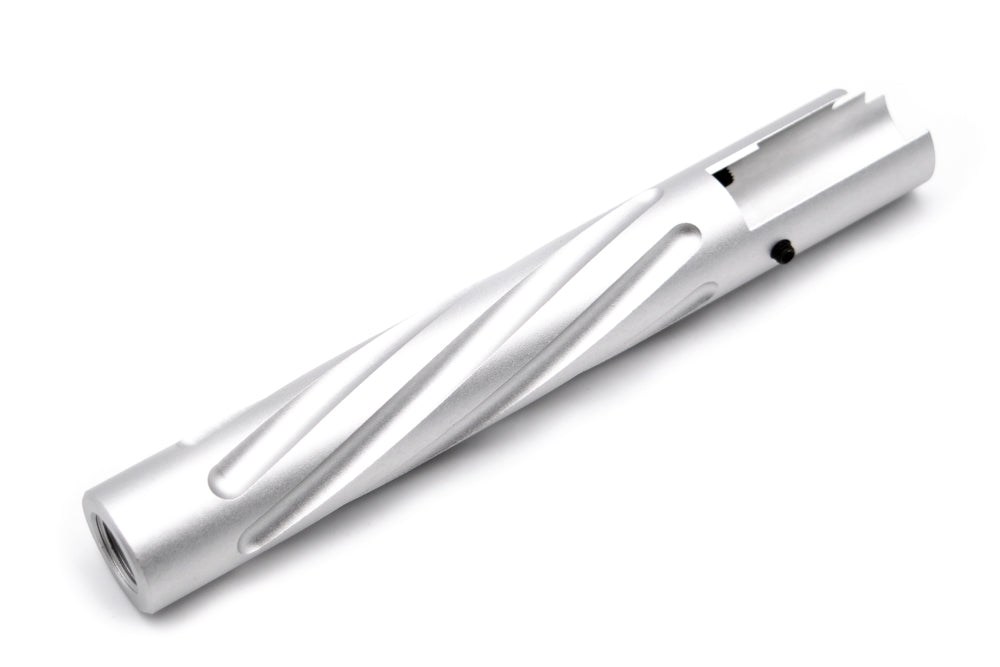 5KU Non-Recoil Outer Barrel ( Spiral ) for TM Hi-Capa 5.1 Series ( Silver )