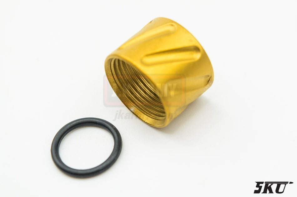5KU Thread Protector for -14mm CCW Barrel (Gold)