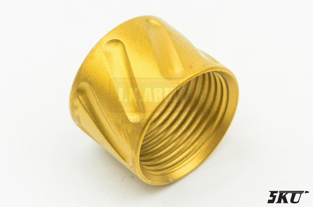 5KU Thread Protector for -14mm CCW Barrel (Gold)