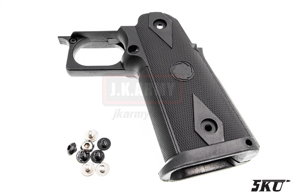5KU STI Style Nylon Grip for TM Hi-Capa ( BK )
