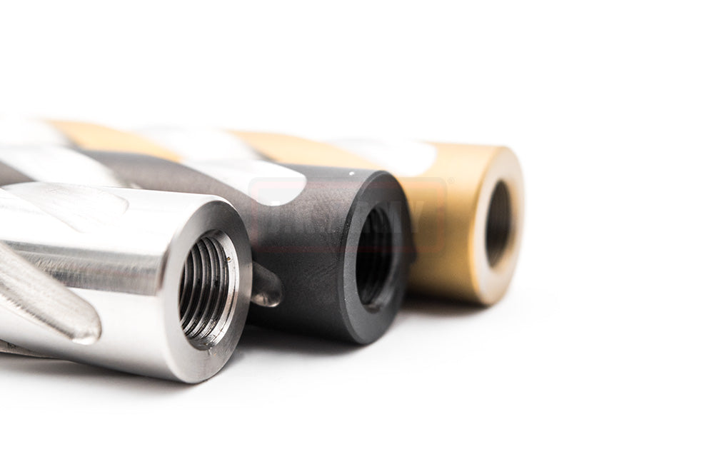 5KU Twist Style 5 inch Stainless Outer Barrel TM Hi-capa-Silver