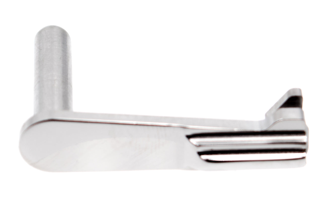 5KU Stainless Steel Slide Stop For Tokyo Marui TM Hi-Capa GBB Pistol Series ( Silver )-Type 504