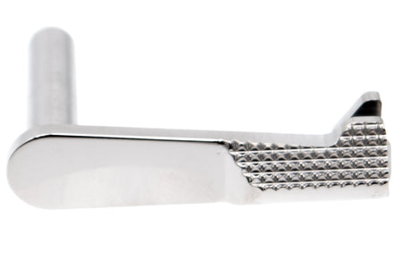 5KU Stainless Steel Slide Stop For Tokyo Marui TM Hi-Capa GBB Pistol Series ( Silver )-Type 504