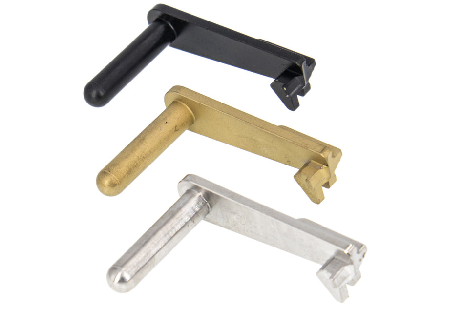 5KU Stainless Steel Slide Stop Type 7 for Marui TM Hi-Capa GBB Series ( GB-513 )-Silver