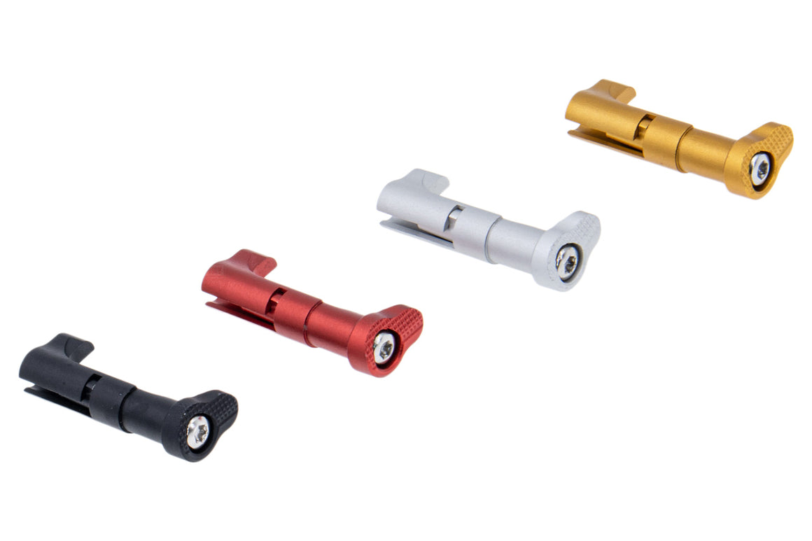 5KU Type 5 Magazine Catch for Marui TM Hi-Capa GBB Series ( GB-518 ) ( Mag Release Button )-Red