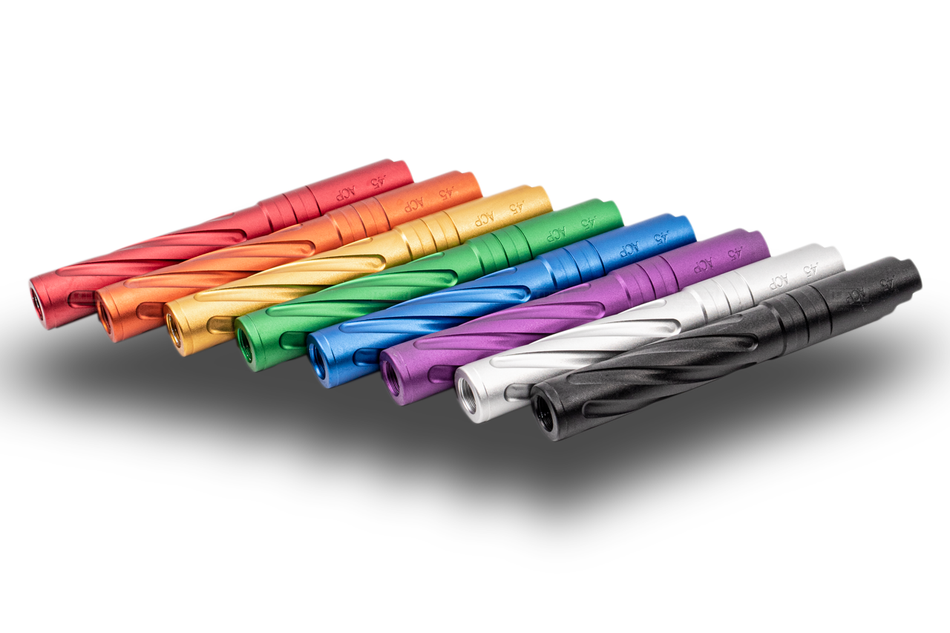 5KU Rainbow Tornado Threaded Outer Barrel For Tokyo Marui TM 5.1 Hi-Capa Series ( 11mm CW ) ( GB 521 )-Matte Coating-Black