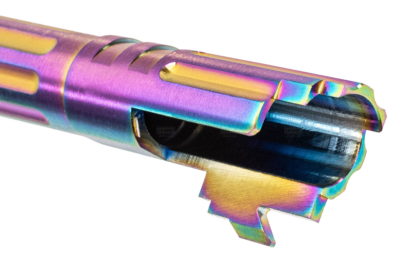 5KU 5.1" Stainless Steel Outer Barrel For Marui TM Hi-Capa 5.1 GBBP Series -Silver