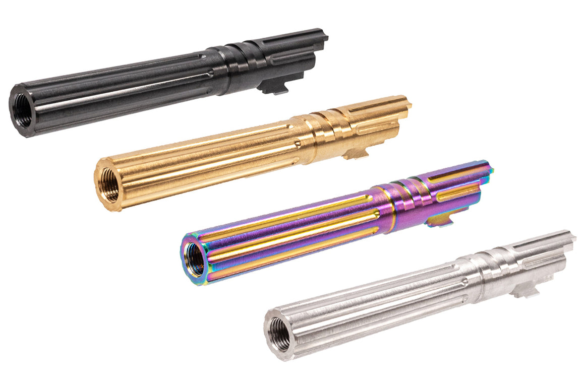 5KU 5.1" Stainless Steel Outer Barrel For Marui TM Hi-Capa 5.1 GBBP Series -Silver