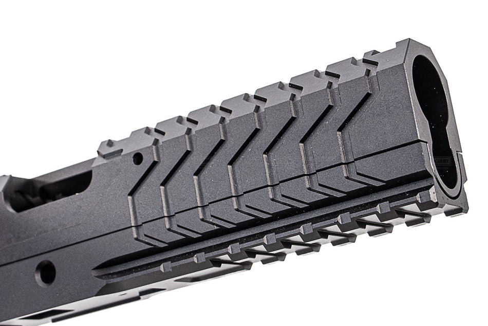 5KU Aluminum Matrix Slide and Frame Set For Marui TM Hi-Capa GBBP Series -Red