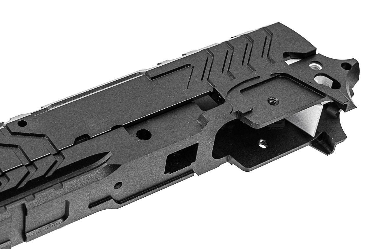 5KU Aluminum Matrix Slide and Frame Set For Marui TM Hi-Capa GBBP Series -Red