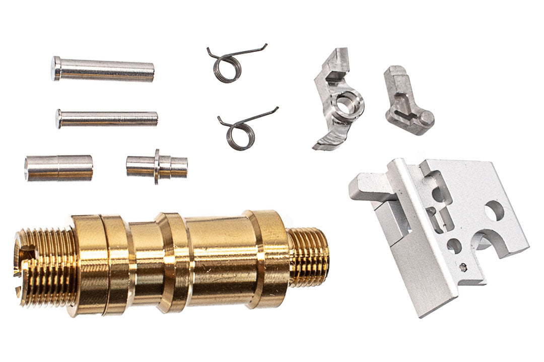 5KU Aluminum Matrix Comp Slide and Frame Set For Marui TM Hi-Capa GBBP Series ( GB-573 )-Grey & Gold