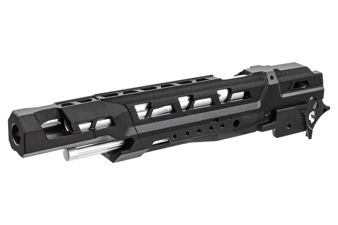 5KU CNC EX01 Slide & Frame Kit For Marui TM Hi-Capa GBBP Series-Grey