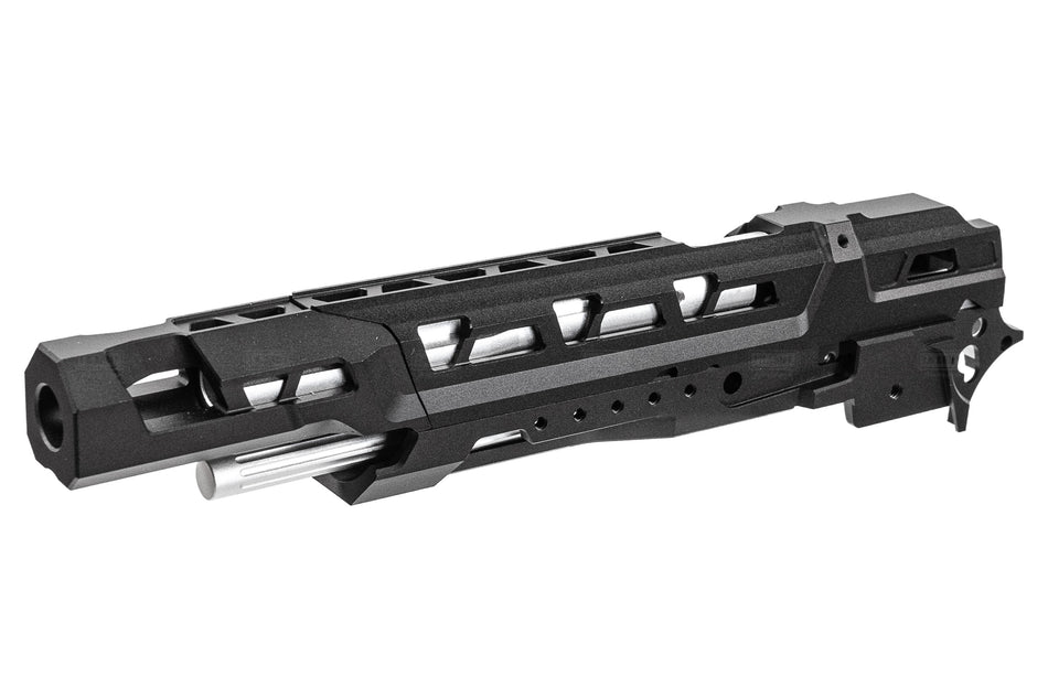 5KU CNC EX01 Slide & Frame Kit For Marui TM Hi-Capa GBBP Series-Grey