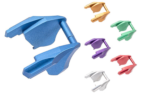 5KU Aluminum Ambidextrous Thumb Safety For Marui TM Hi-Capa GBBP Series -Silver