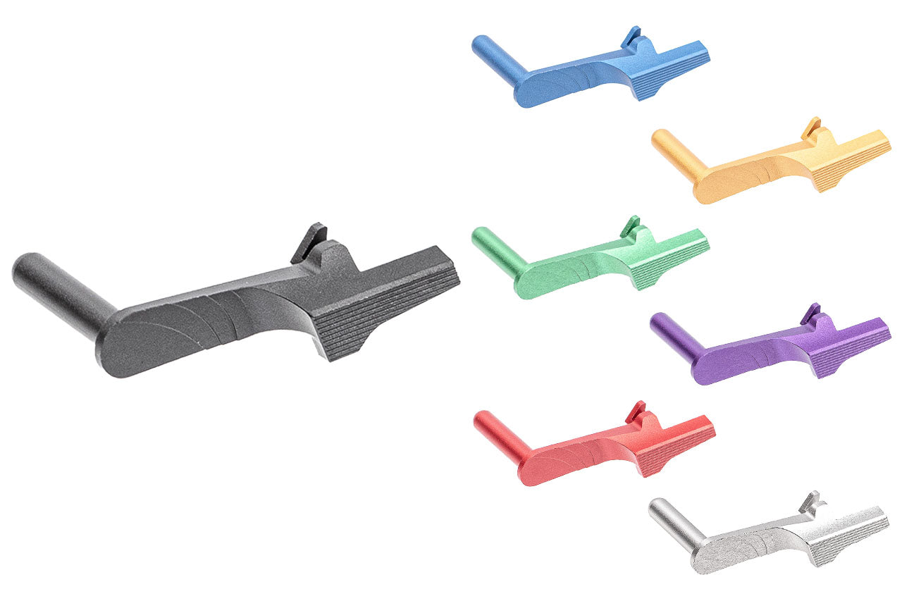 5KU Aluminum Type 1 Slide Stop For Marui TM Hi-Capa GBBP Series-Silver