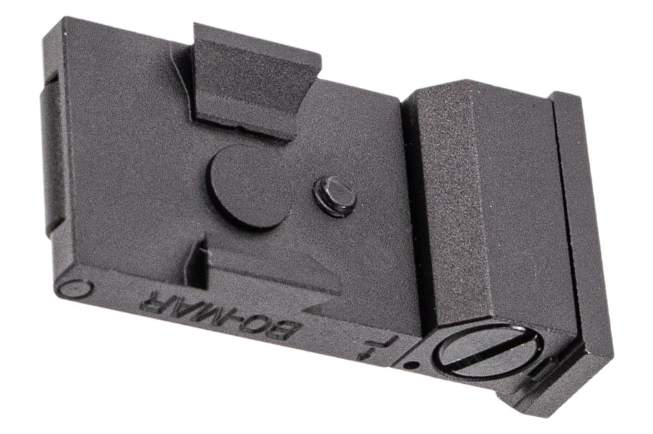 5KU Aluminum BO Style Rear Sight For Marui TM Hi-Capa 5.1 GBBP Series -Silver