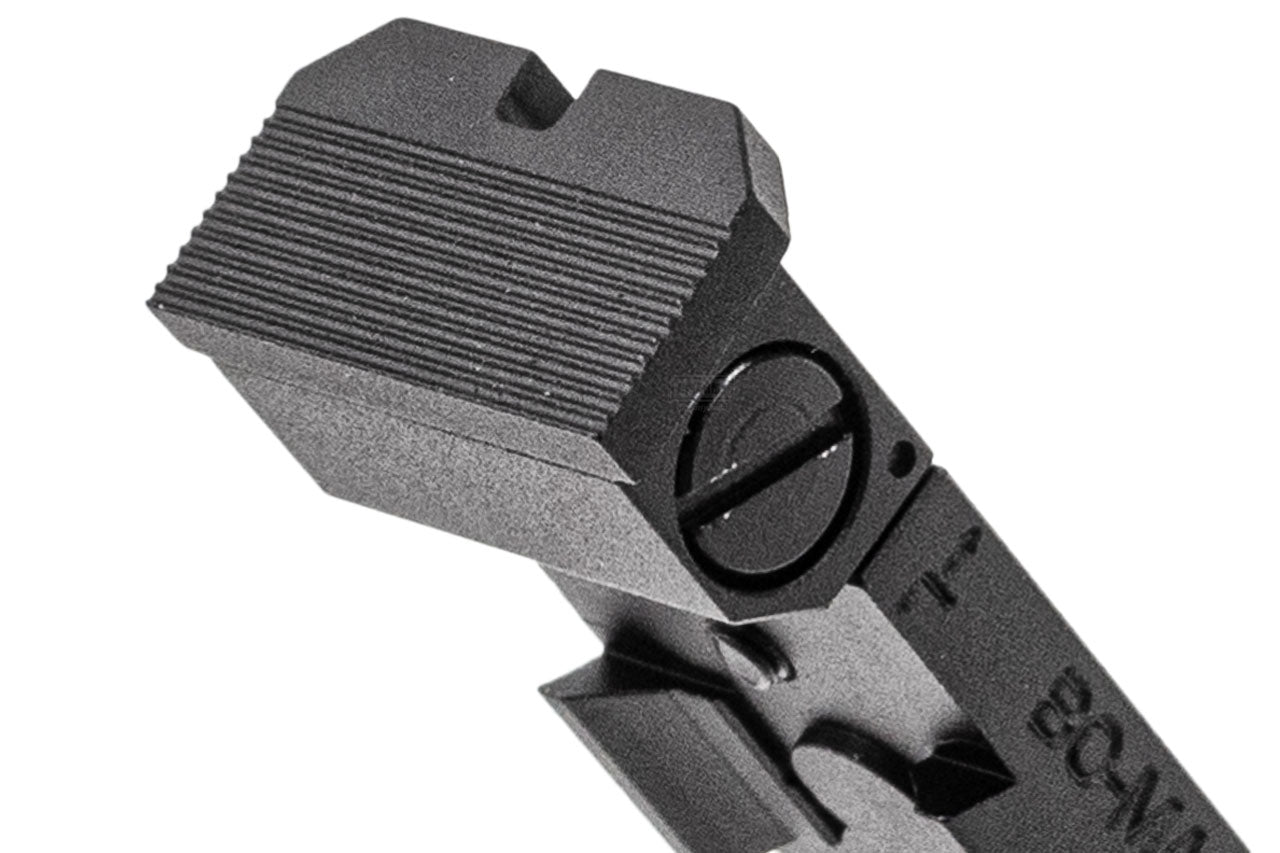 5KU Aluminum BO Style Rear Sight For Marui TM Hi-Capa 5.1 GBBP Series -Silver