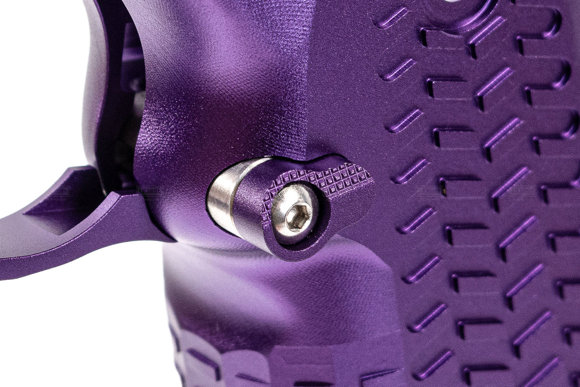 5KU CNC Aluminum Limcat Style Type 5 Grip For Marui TM Hi-Capa GBBP Series -Silver