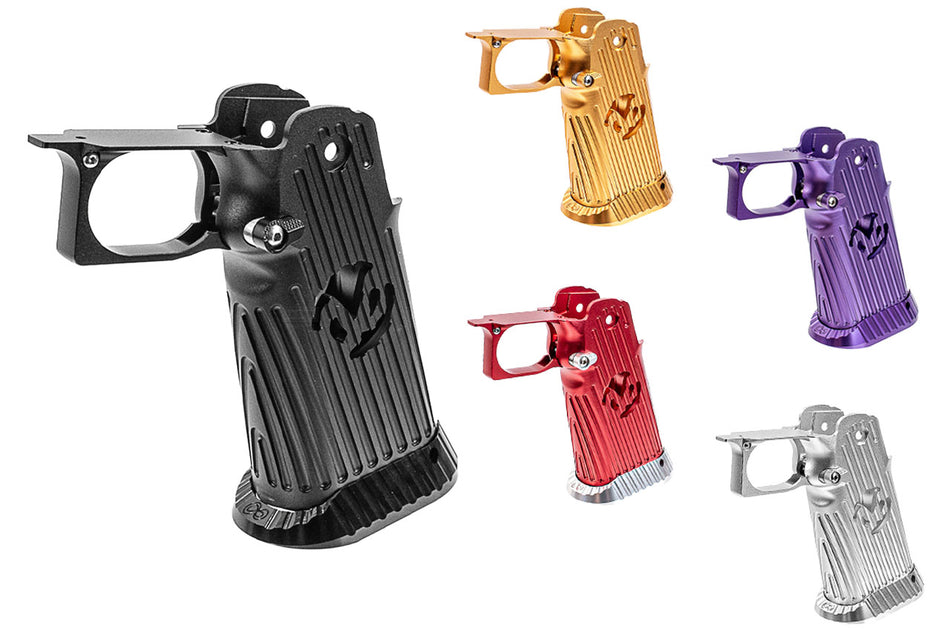 5KU CNC Aluminum INF Style Grip Type 4 For TM Hi-Capa GBBP Airsoft Series-Purple