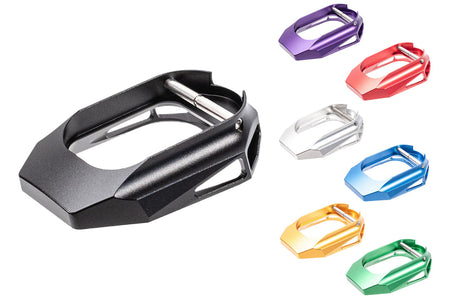 5KU Aluminum Hollow Magwell For Marui TM Hi-Capa GBBP Series -Silver