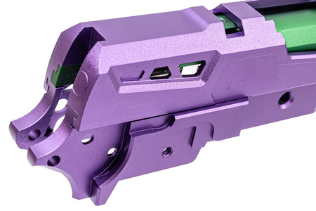 5KU CNCEX-2 Slide & Frame Kit For Marui TM Hi-Capa GBBP Series -Silver