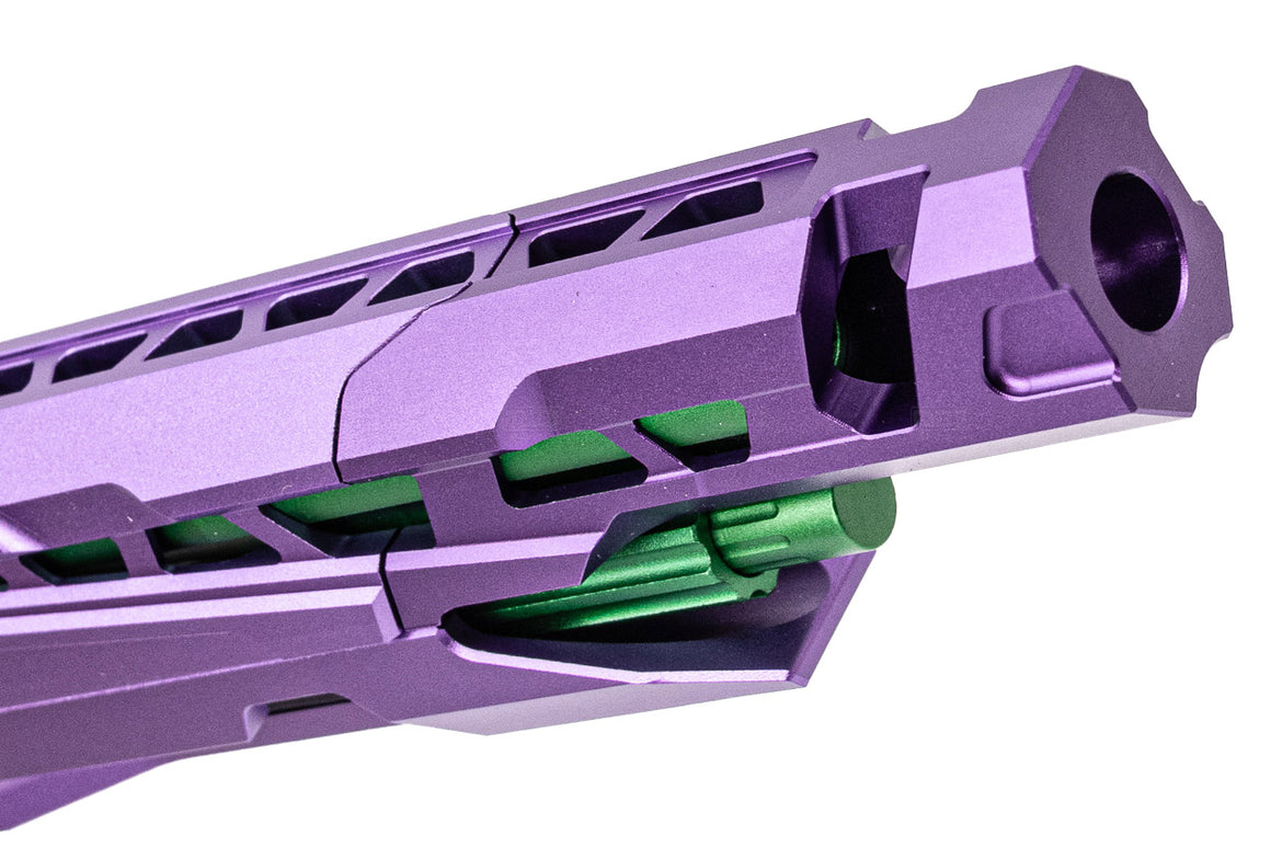 5KU CNCEX-2 Slide & Frame Kit For Marui TM Hi-Capa GBBP Series -Silver