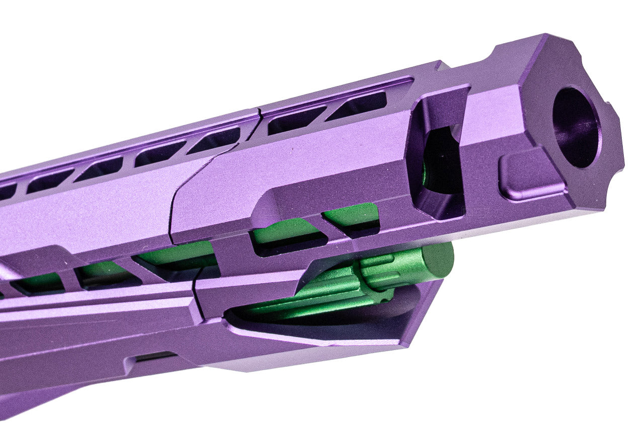 5KU CNCEX-2 Slide & Frame Kit For Marui TM Hi-Capa GBBP Series -Silver