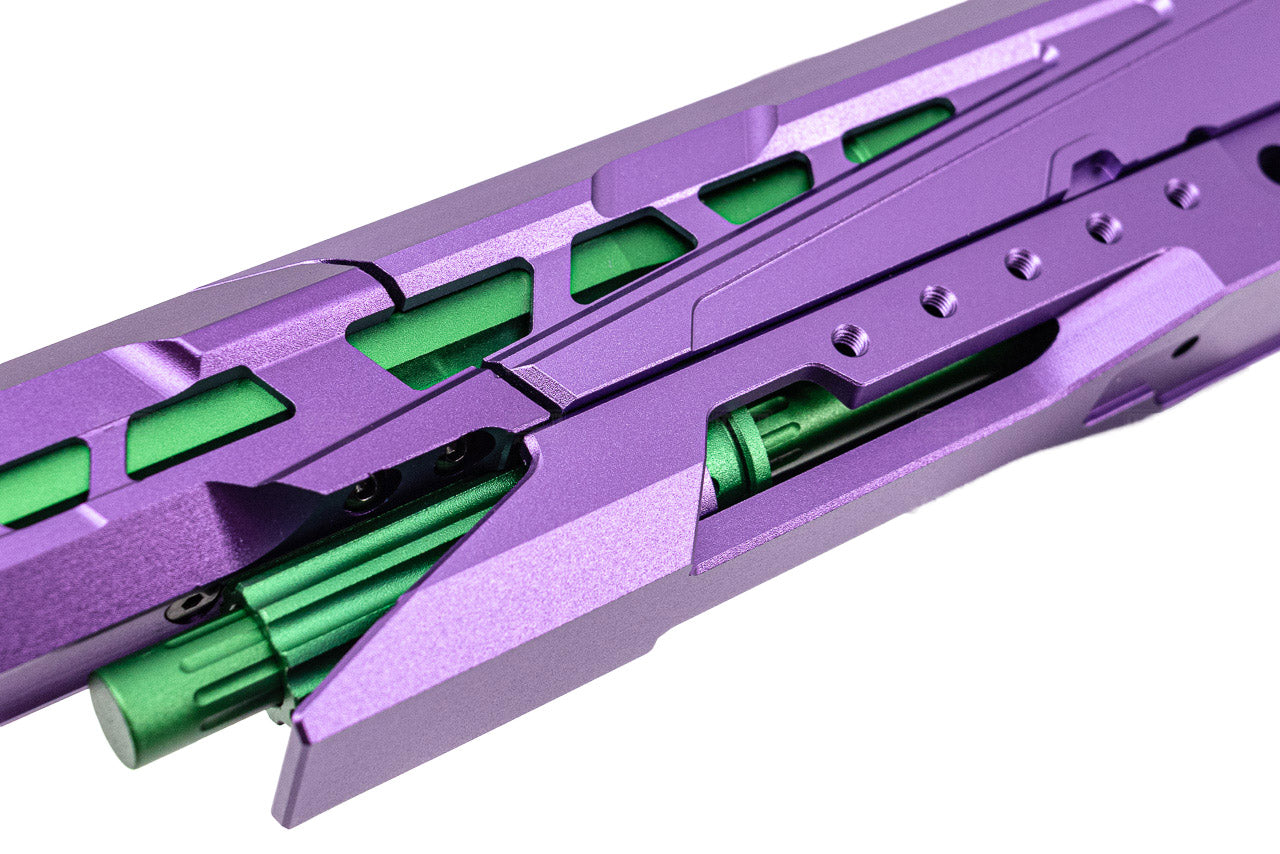 5KU CNCEX-2 Slide & Frame Kit For Marui TM Hi-Capa GBBP Series -Silver