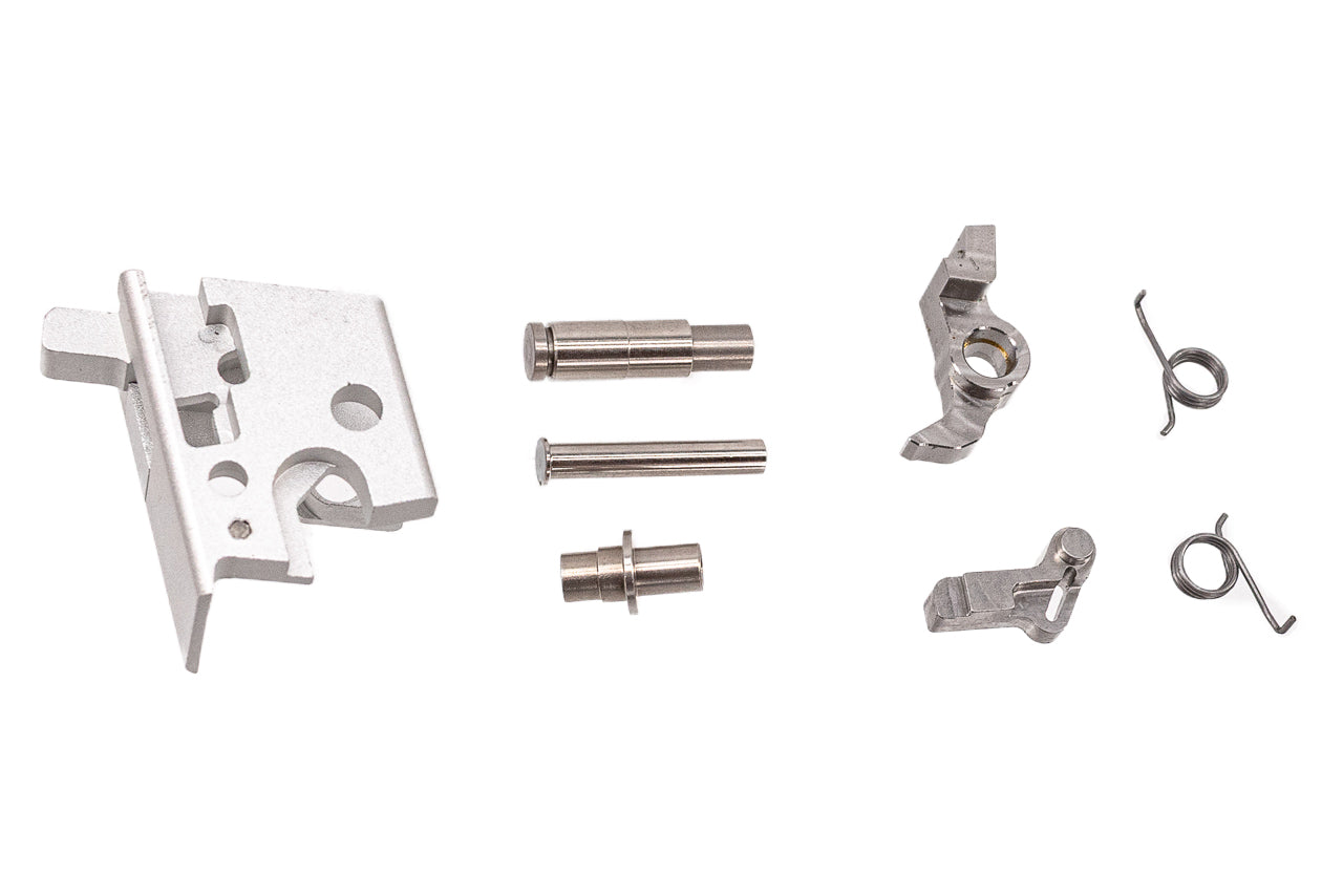 5KU CNCEX-2 Slide & Frame Kit For Marui TM Hi-Capa GBBP Series -Silver