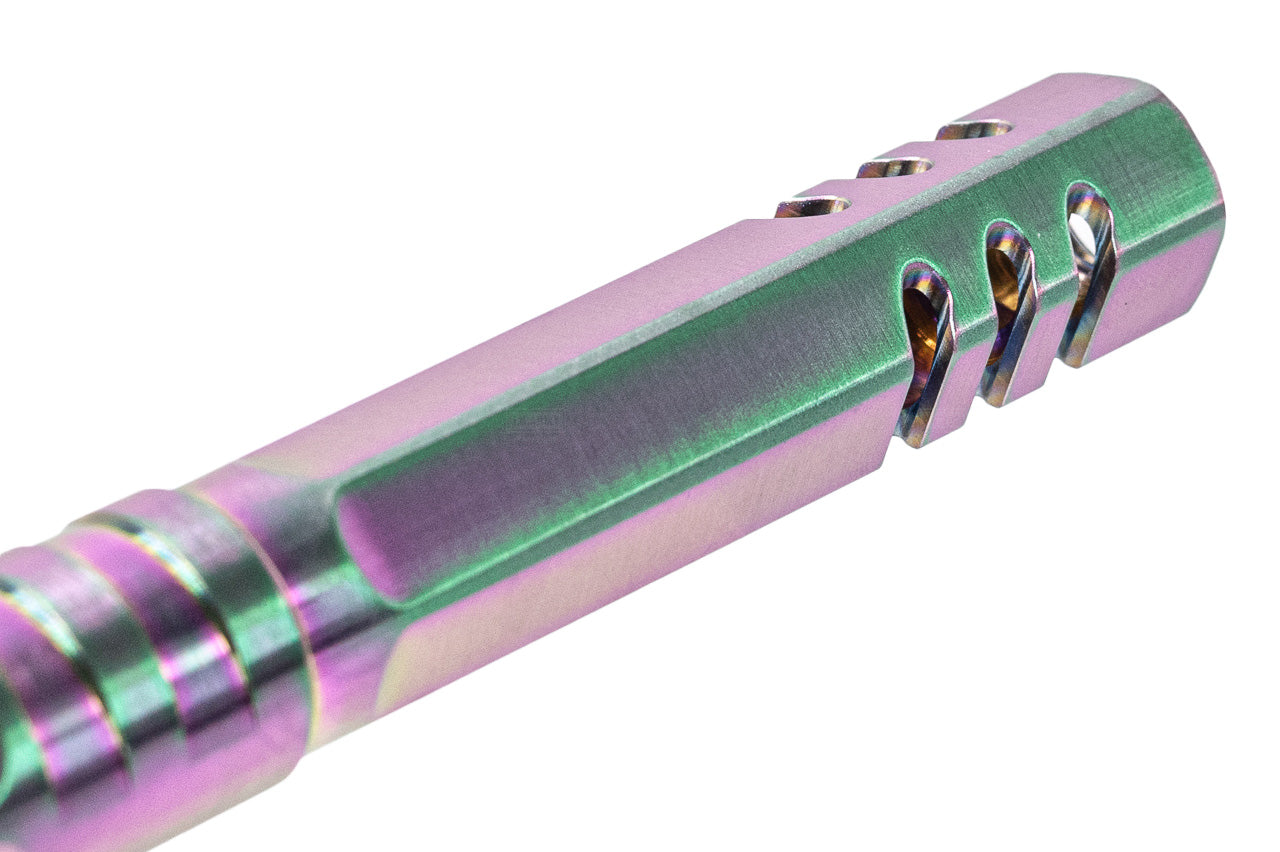 5KU Stainless 5.1" Hexagon Outer Barrel For Marui TM Hi-Capa 5.1 GBBP Series -Silver