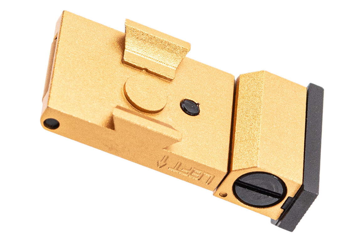 5KU Aluminum ST* Style Rear Sight For Marui TM Hi-Capa 5.1 GBBP Series -Silver