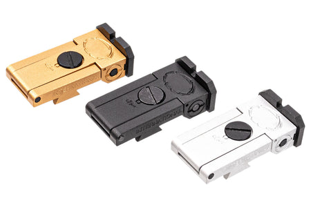 5KU Aluminum ST* Style Rear Sight For Marui TM Hi-Capa 5.1 GBBP Series -Silver