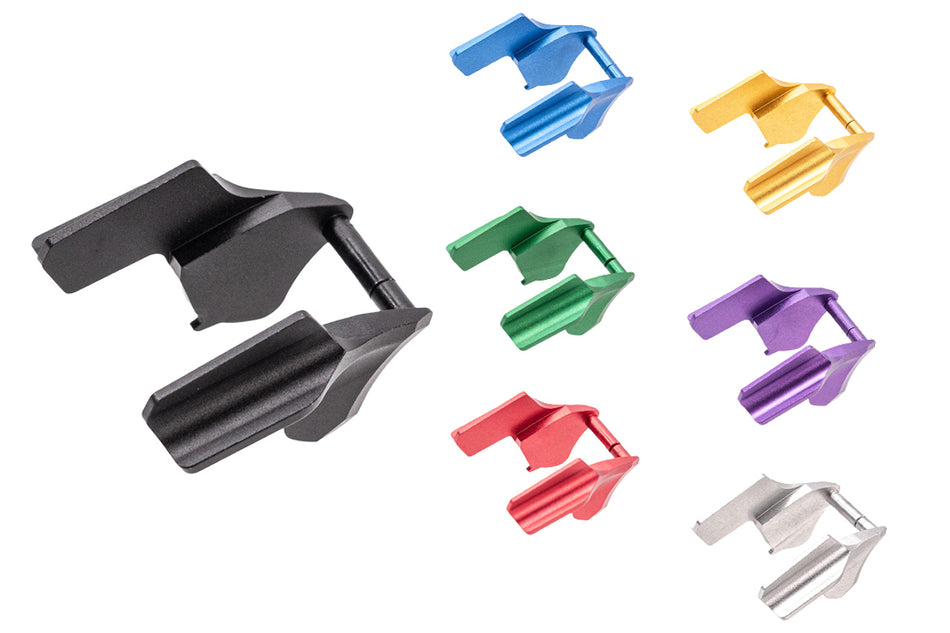 5KU Aluminum Ambidextrous Type 2 Thumb Safety For Marui TM Hi-Capa GBBP Series-Silver