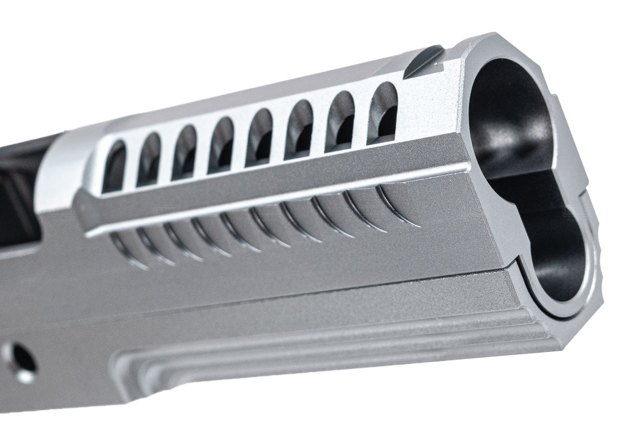 5KU CNC Aluminum Limcat Style Custom 4.3" Slide Set For Marui TM Hi-Capa 4.3 GBBP Series -Grey